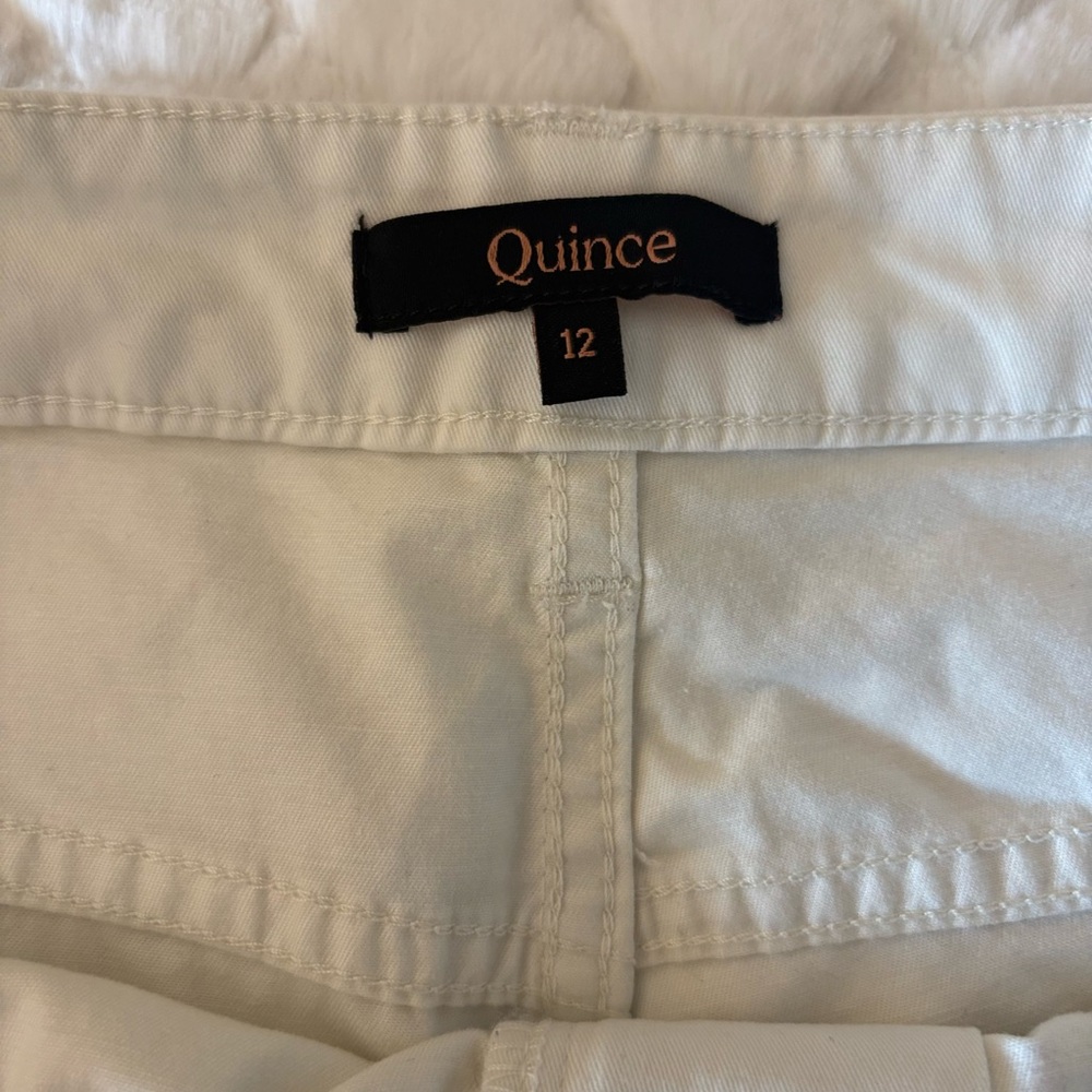 Quince Cream High-Waisted Pants - Picture 7 of 11